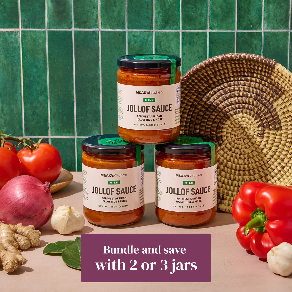 Mild Jollof Sauce