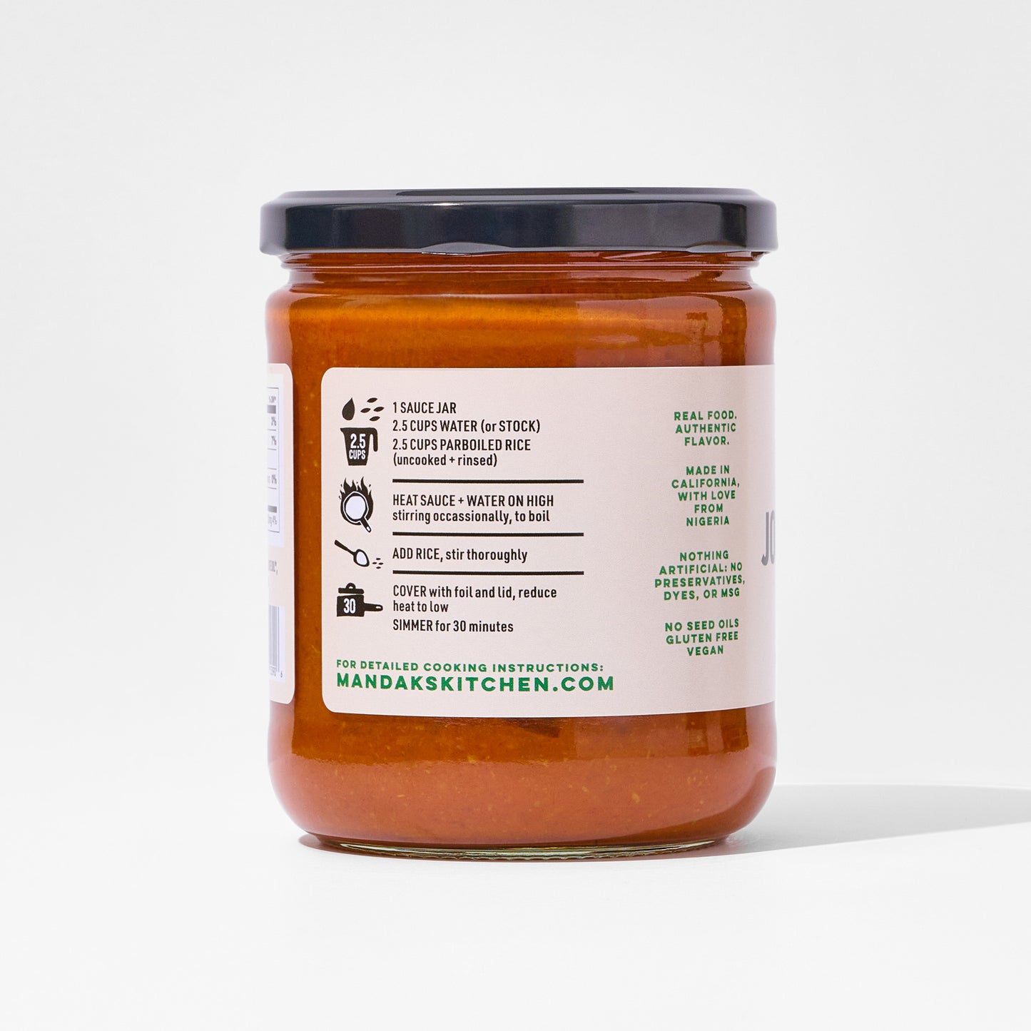 Mild+Medium Jollof Sauce Bundle (2-jars)